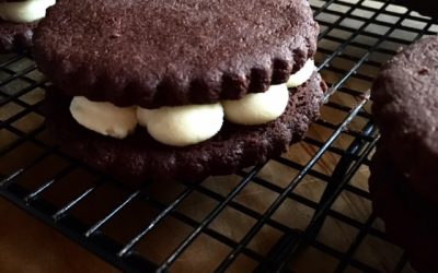 Grown-up & sophisticated – the homemade Oreo cookie