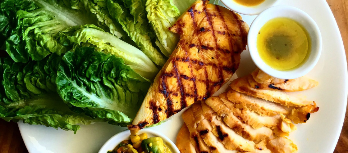 grilled mango chicken, lidijas kitchen