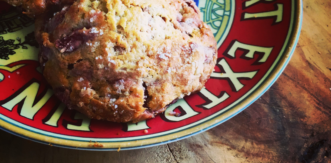 strawberry scones, lidijas kitchen
