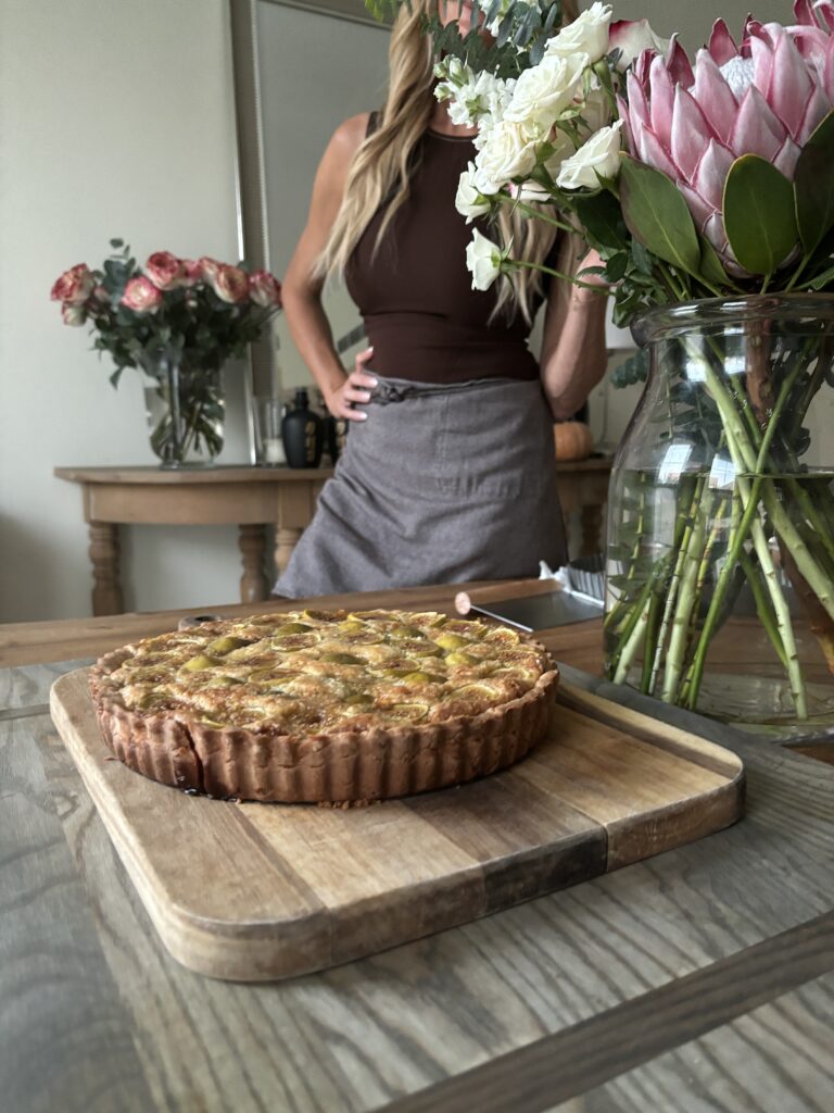 fig and almond tart
